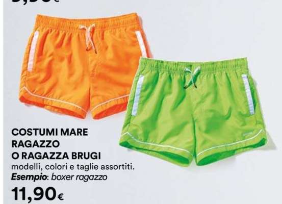 COSTUMI MARE RAGAZZO O RAGAZZA BRUGI