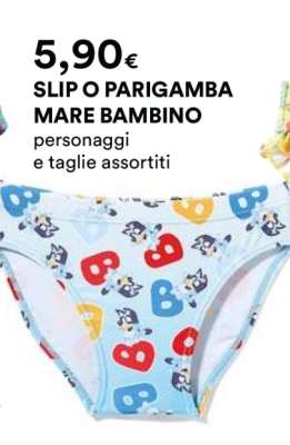 SLIP O PARIGAMBA MARE BAMBINO