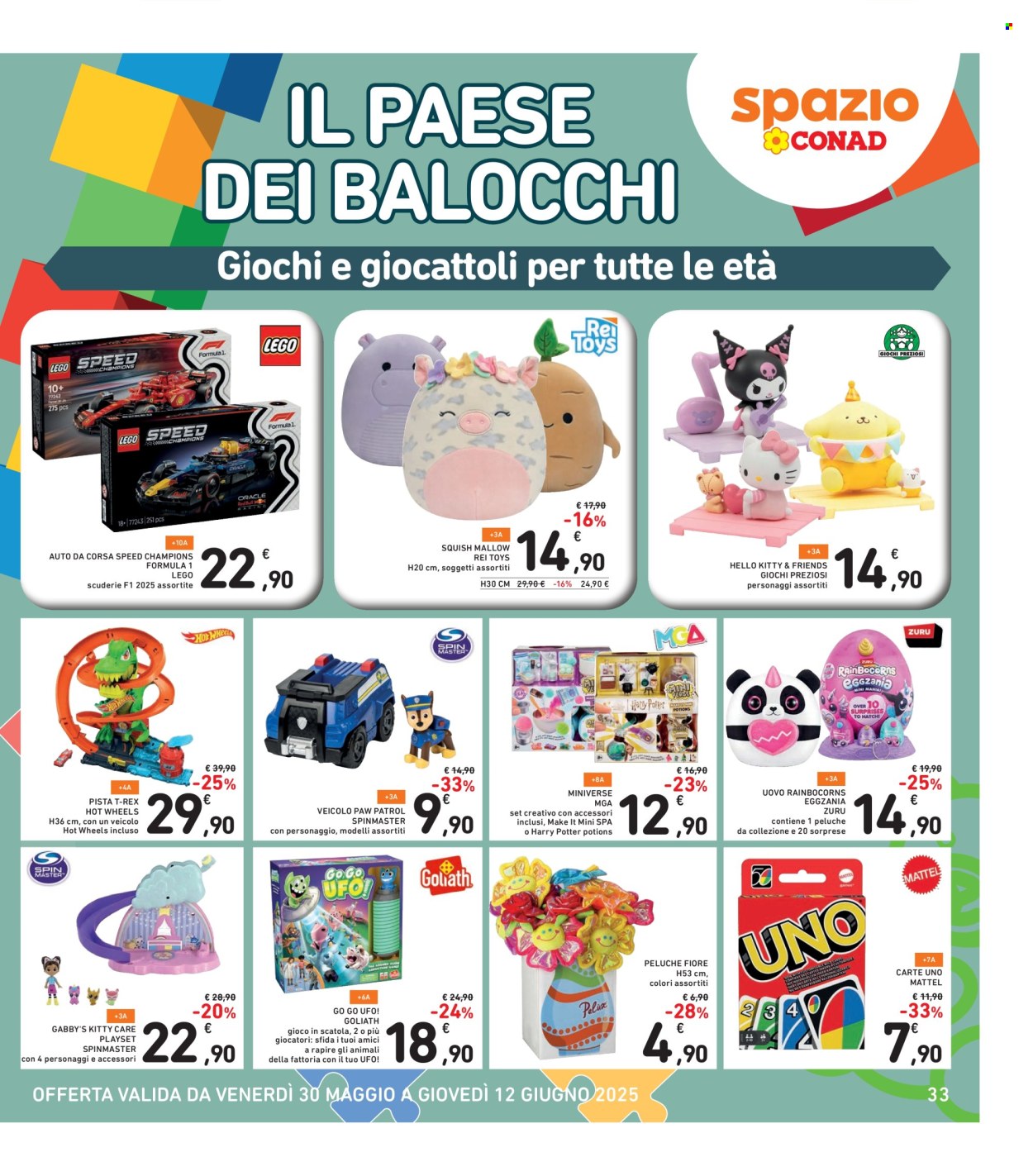 Volantino Spazio Conad - 30/5/2025 - 12/6/2025. Pagina 33