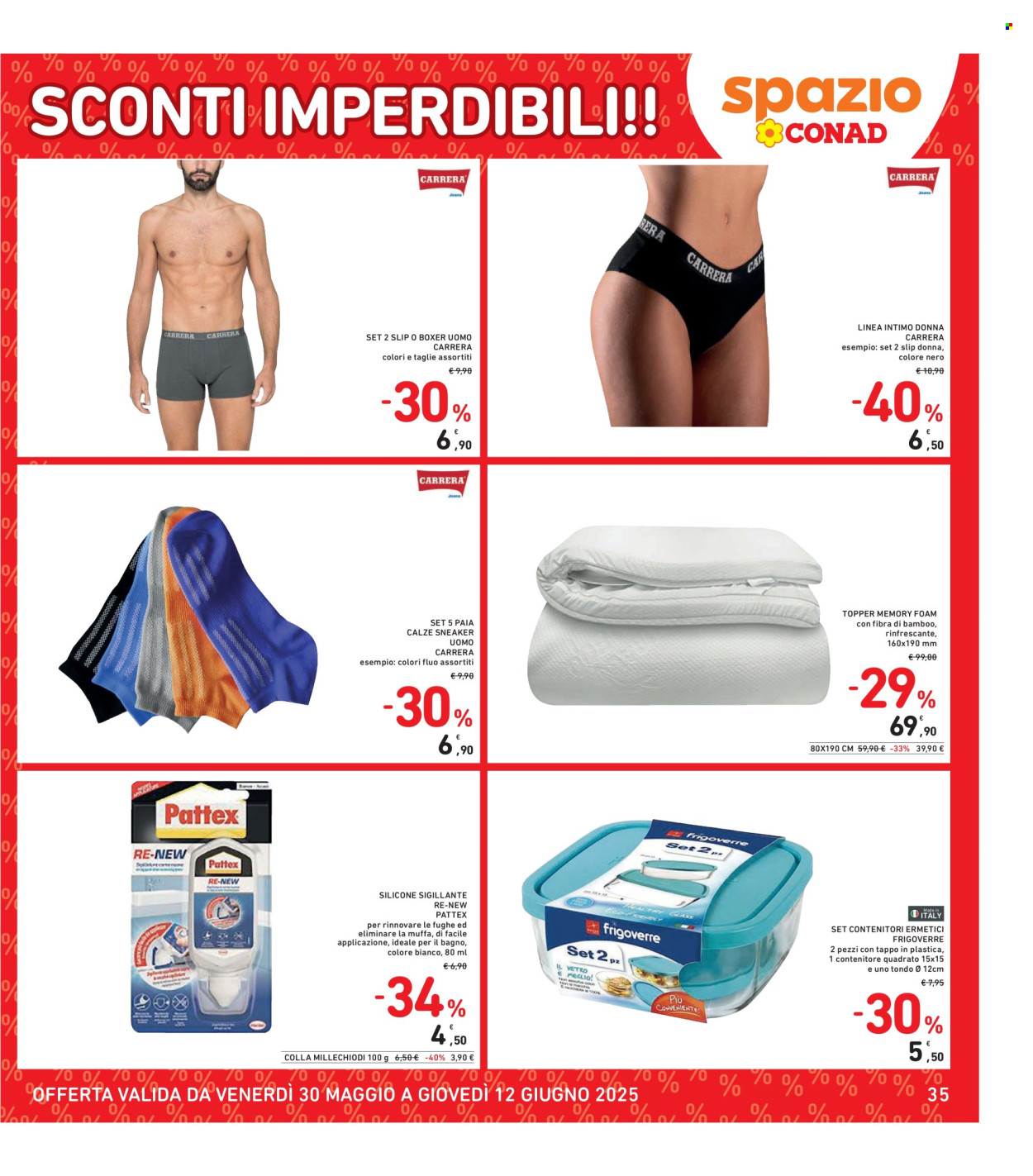 Volantino Spazio Conad - 30/5/2025 - 12/6/2025. Pagina 35