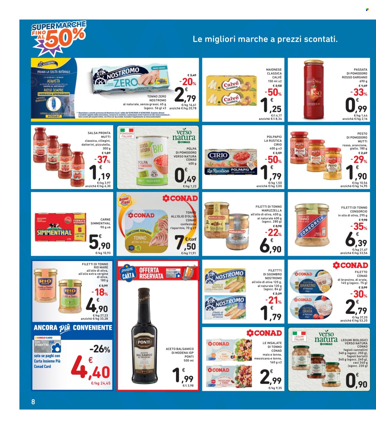 Volantino Spazio Conad - 30/5/2025 - 12/6/2025. Pagina 8