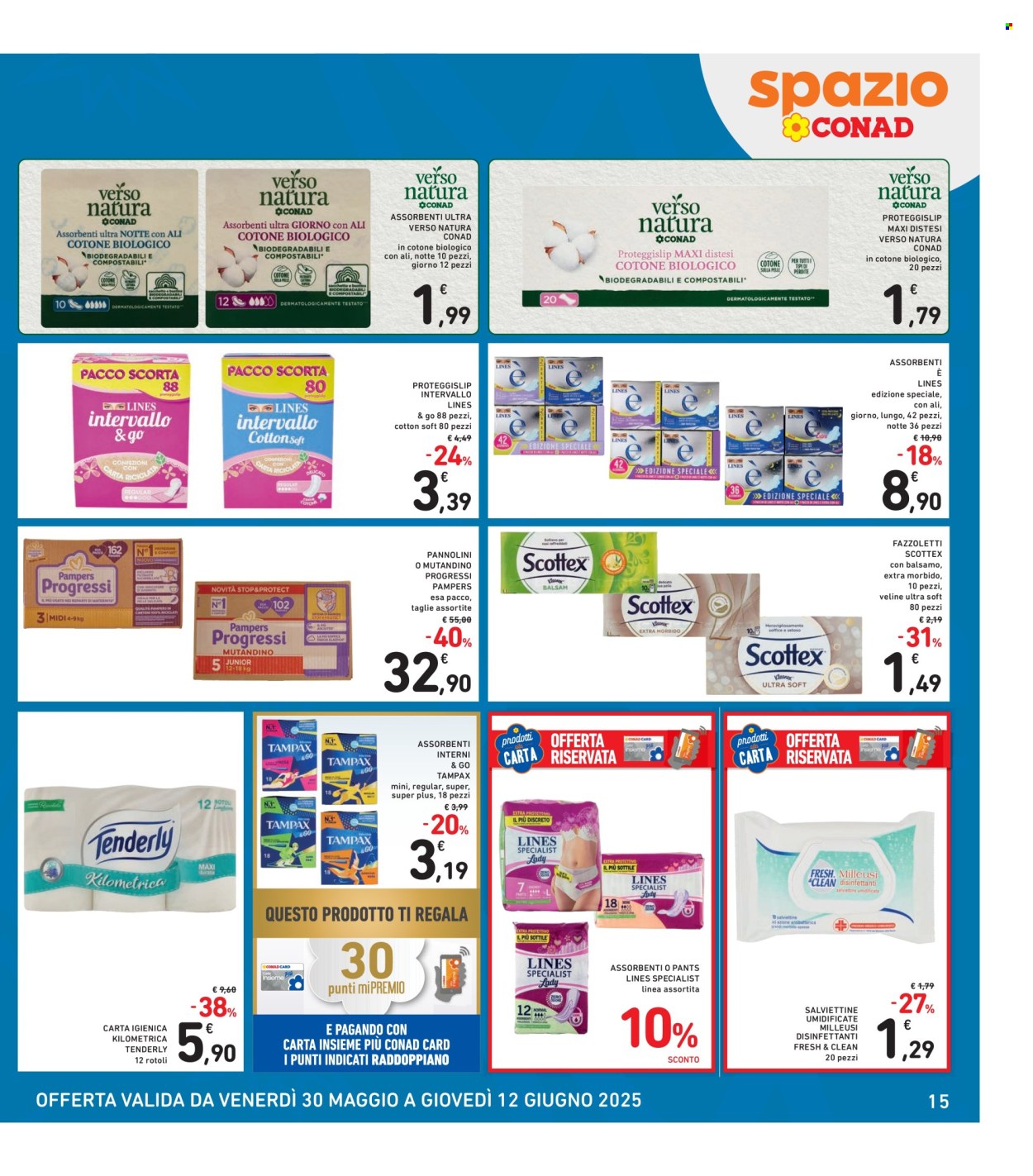 Volantino Spazio Conad - 30/5/2025 - 12/6/2025. Pagina 15