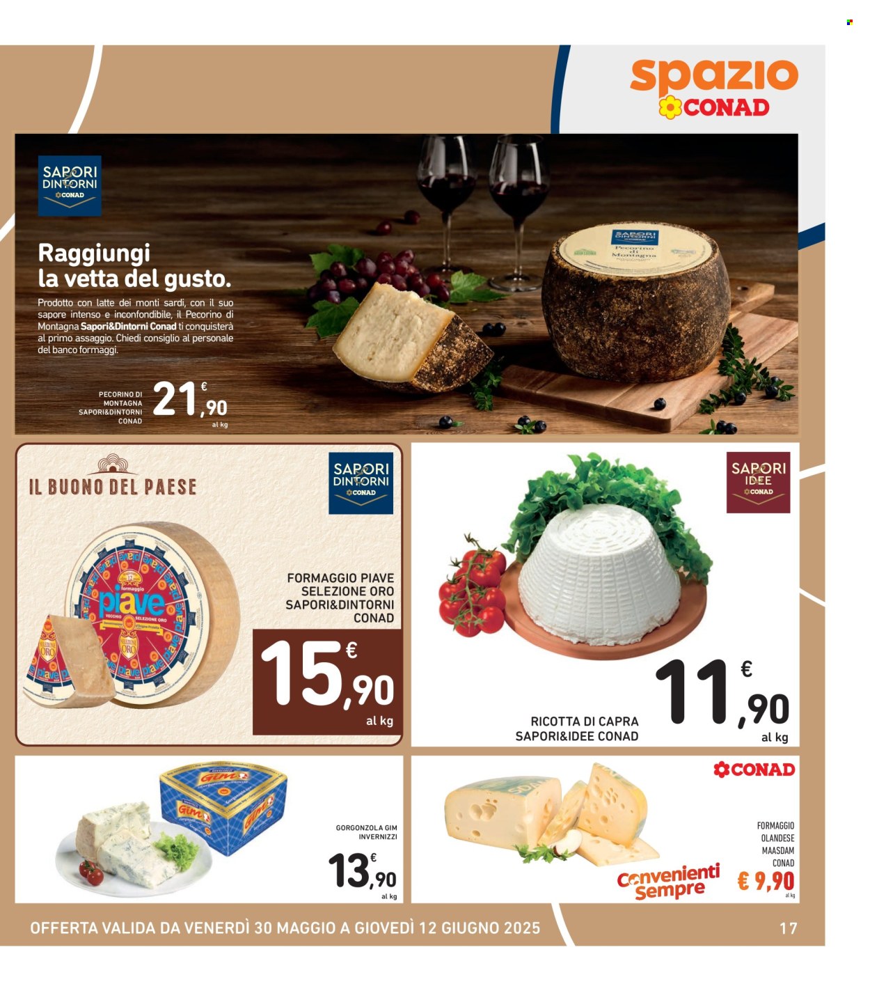 Volantino Spazio Conad - 30/5/2025 - 12/6/2025. Pagina 17