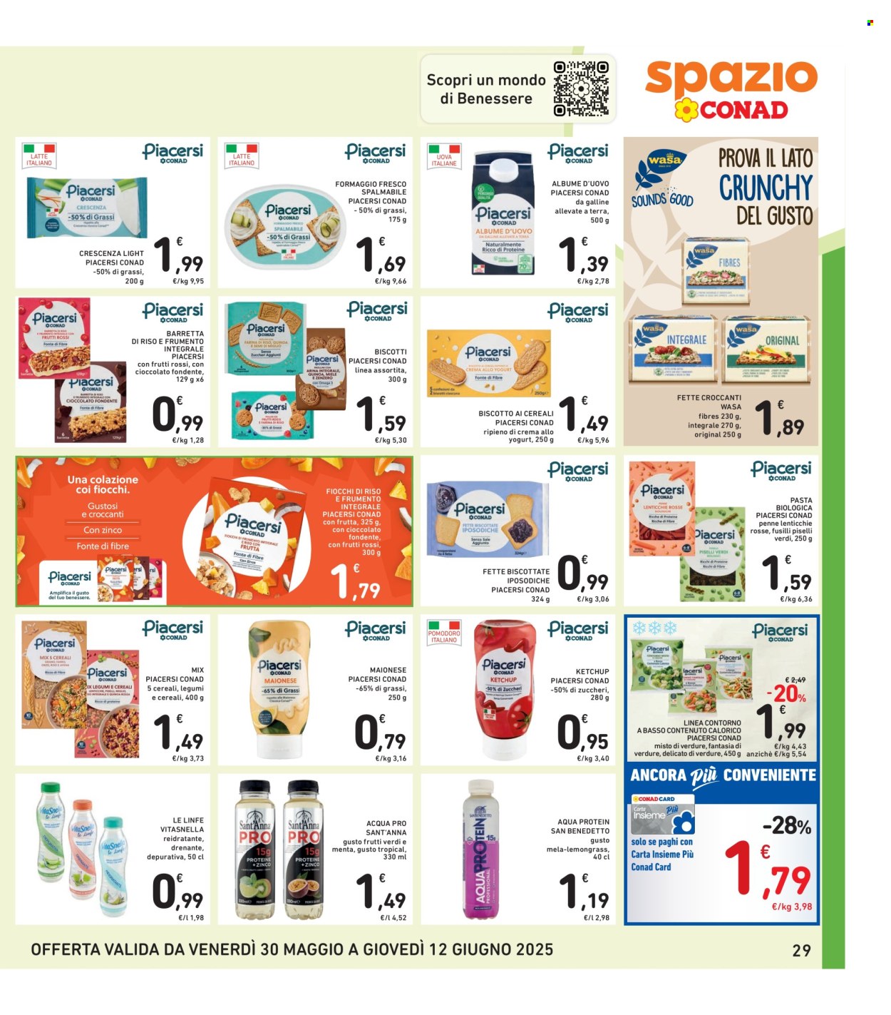 Volantino Spazio Conad - 30/5/2025 - 12/6/2025. Pagina 29