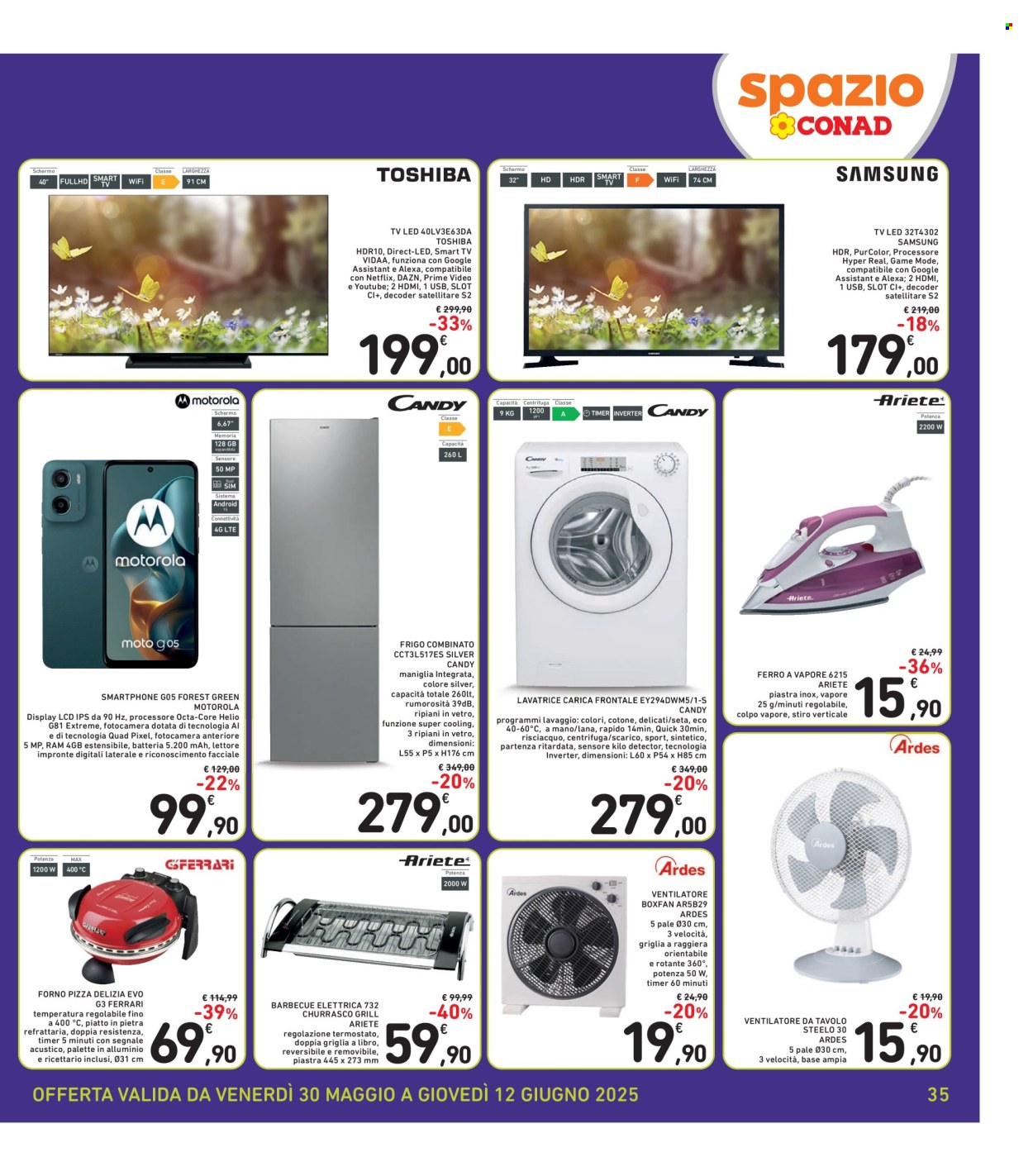 Volantino Spazio Conad - 30/5/2025 - 12/6/2025. Pagina 35