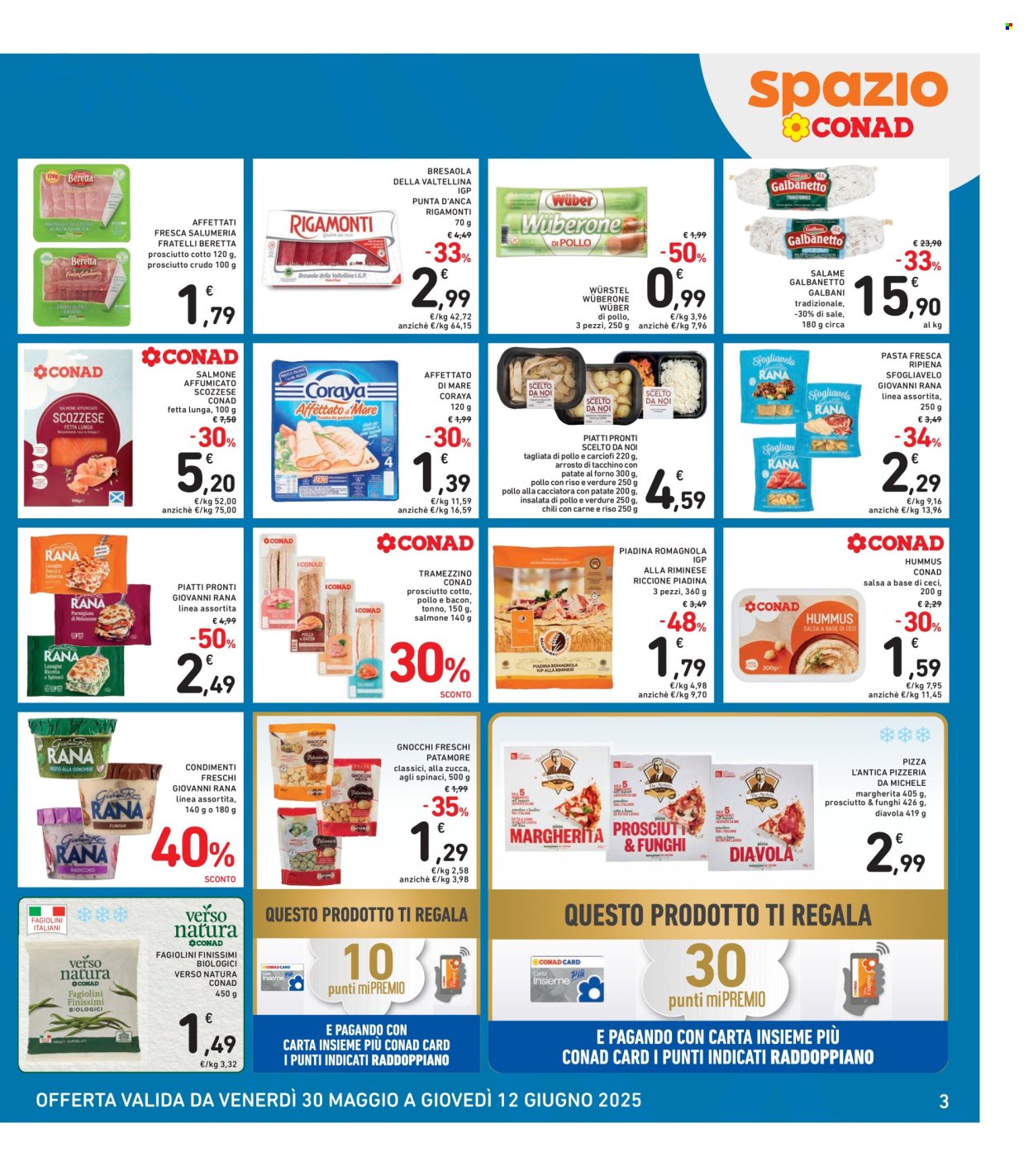 Volantino Spazio Conad - 30/5/2025 - 12/6/2025. Pagina 3