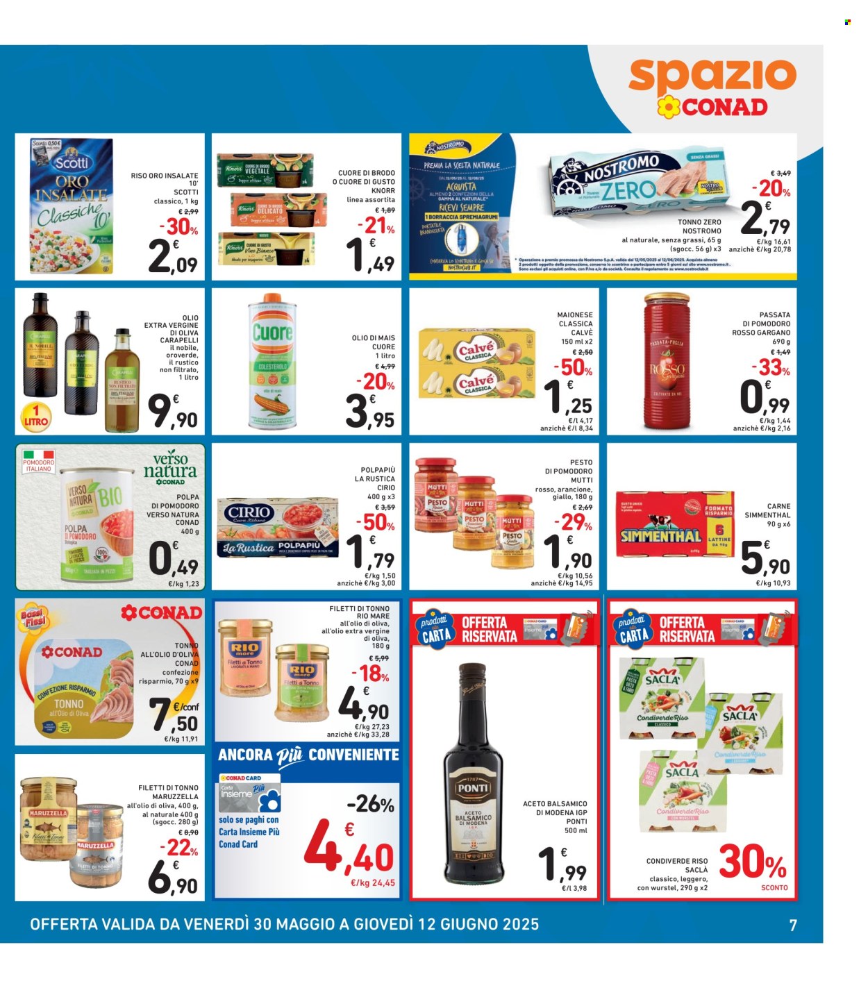 Volantino Spazio Conad - 30/5/2025 - 12/6/2025. Pagina 7