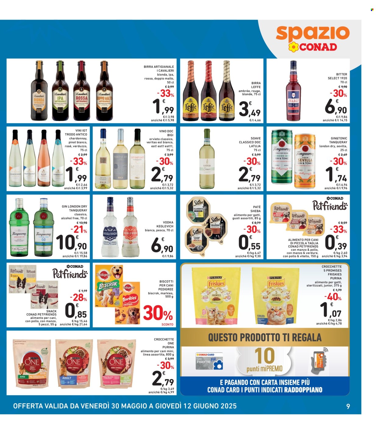 Volantino Spazio Conad - 30/5/2025 - 12/6/2025. Pagina 9