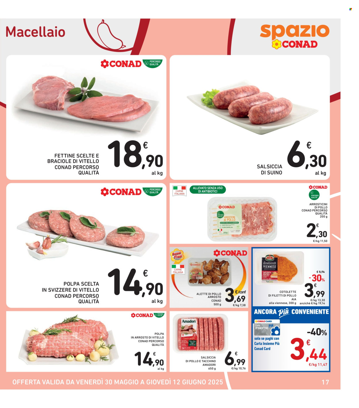 Volantino Spazio Conad - 30/5/2025 - 12/6/2025. Pagina 17
