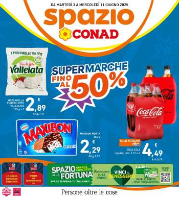 Volantino Spazio Conad - 3/6/2025 - 11/6/2025.