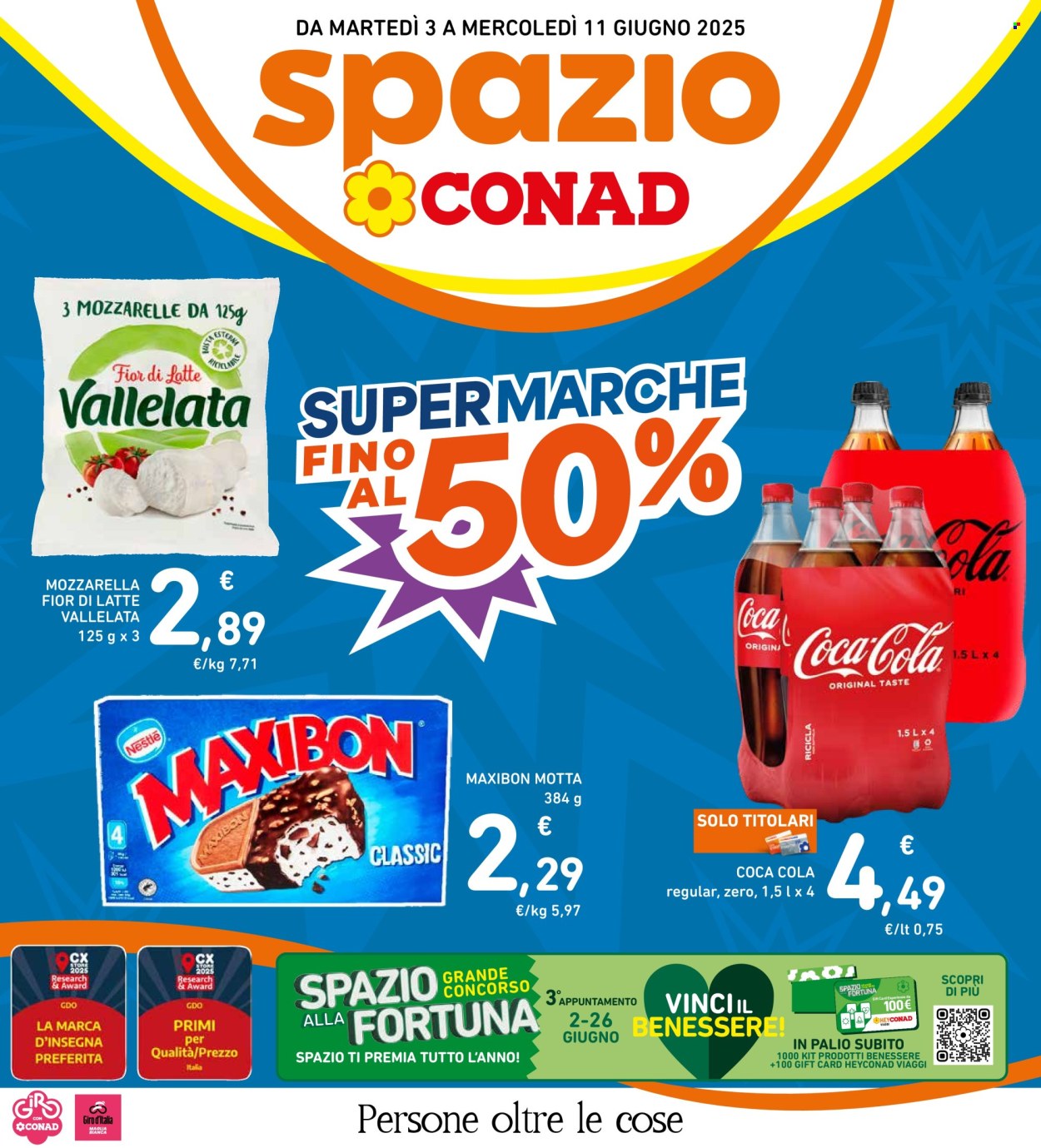 Volantino Spazio Conad - 3/6/2025 - 11/6/2025. Pagina 1
