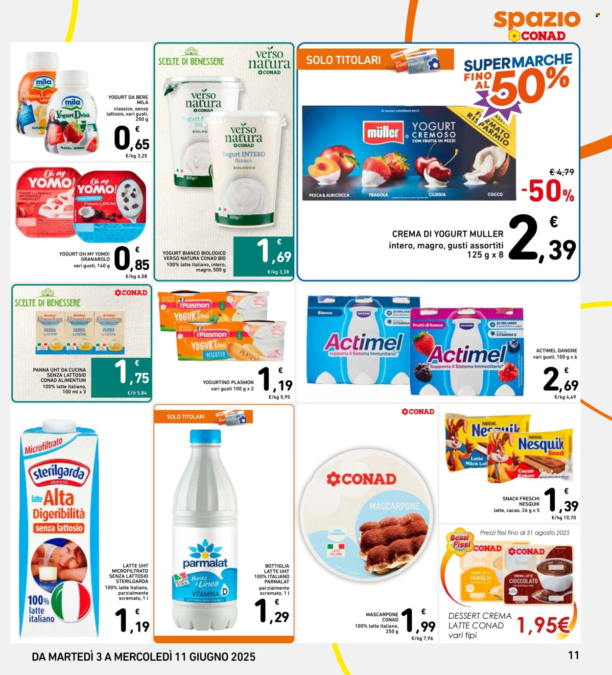 Volantino Spazio Conad - 3/6/2025 - 11/6/2025. Pagina 11