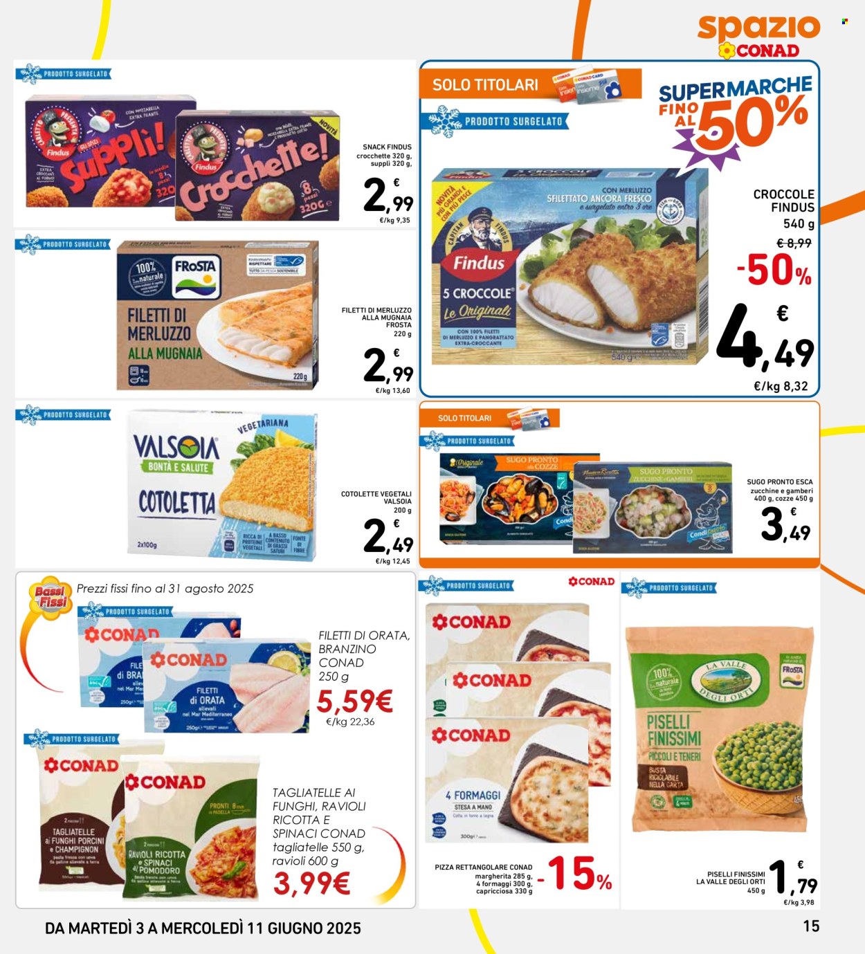 Volantino Spazio Conad - 3/6/2025 - 11/6/2025. Pagina 15