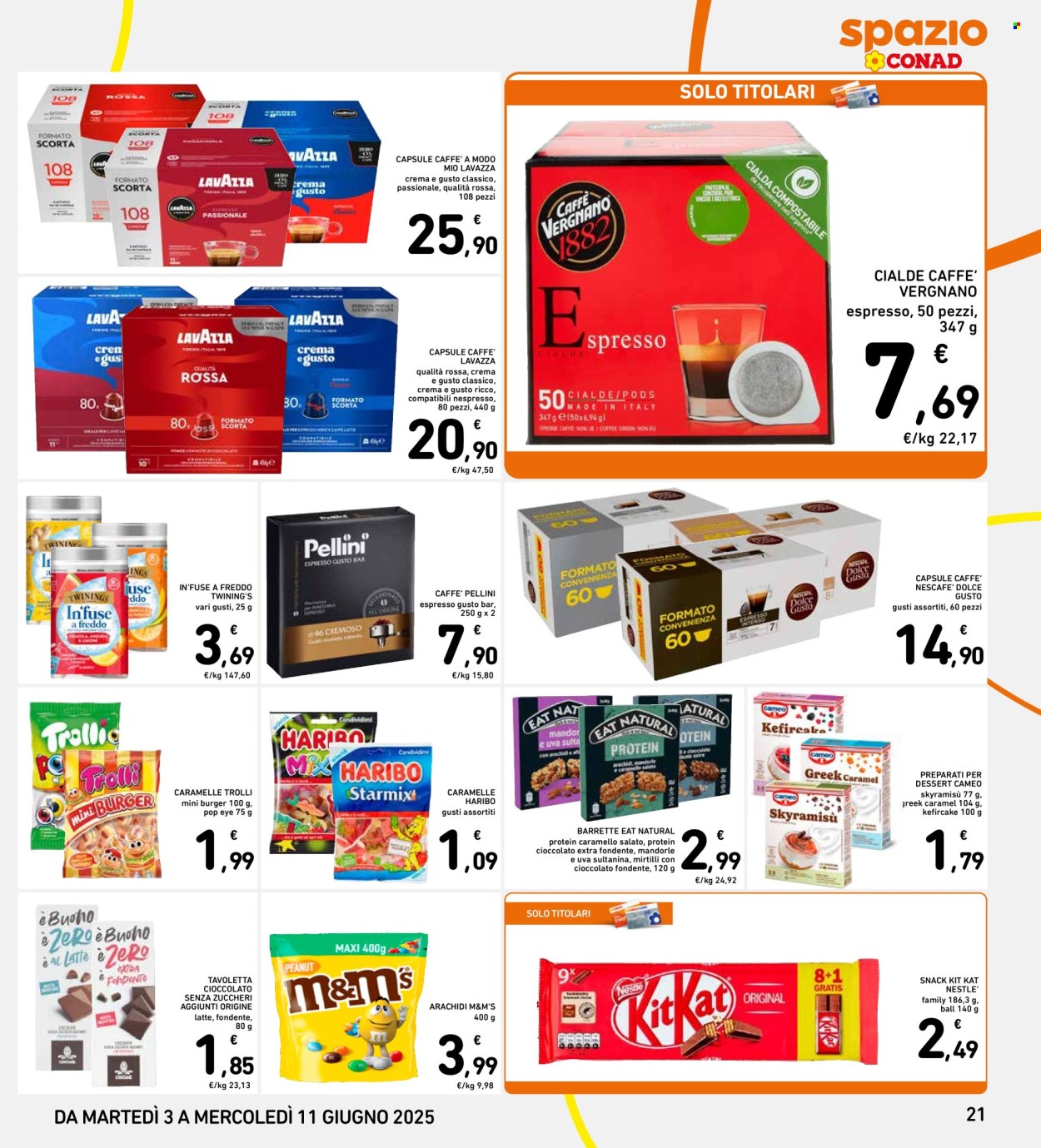 Volantino Spazio Conad - 3/6/2025 - 11/6/2025. Pagina 21