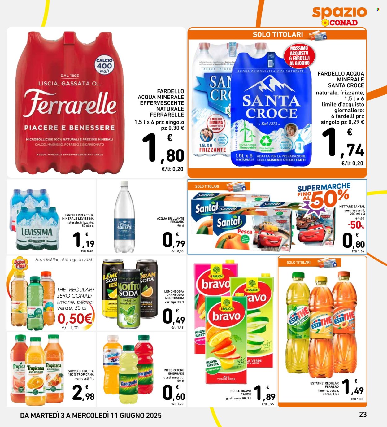 Volantino Spazio Conad - 3/6/2025 - 11/6/2025. Pagina 23
