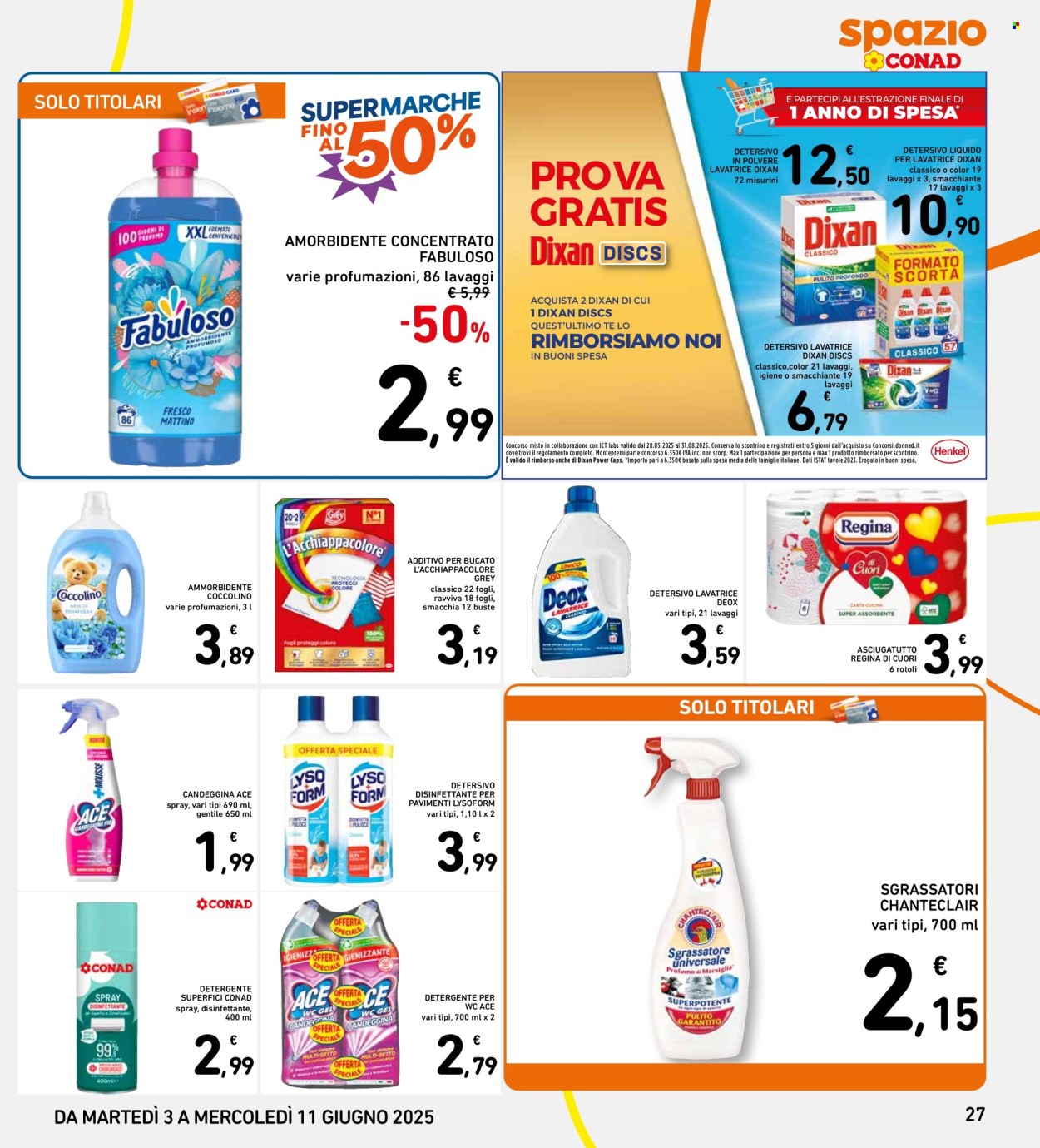 Volantino Spazio Conad - 3/6/2025 - 11/6/2025. Pagina 27