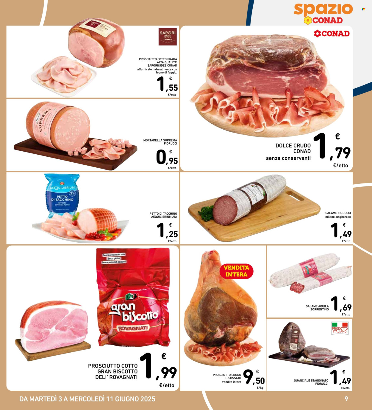 Volantino Spazio Conad - 3/6/2025 - 11/6/2025. Pagina 9