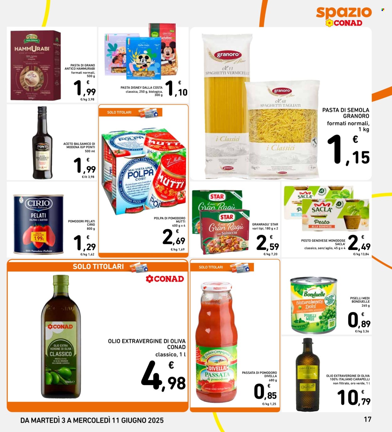 Volantino Spazio Conad - 3/6/2025 - 11/6/2025. Pagina 17