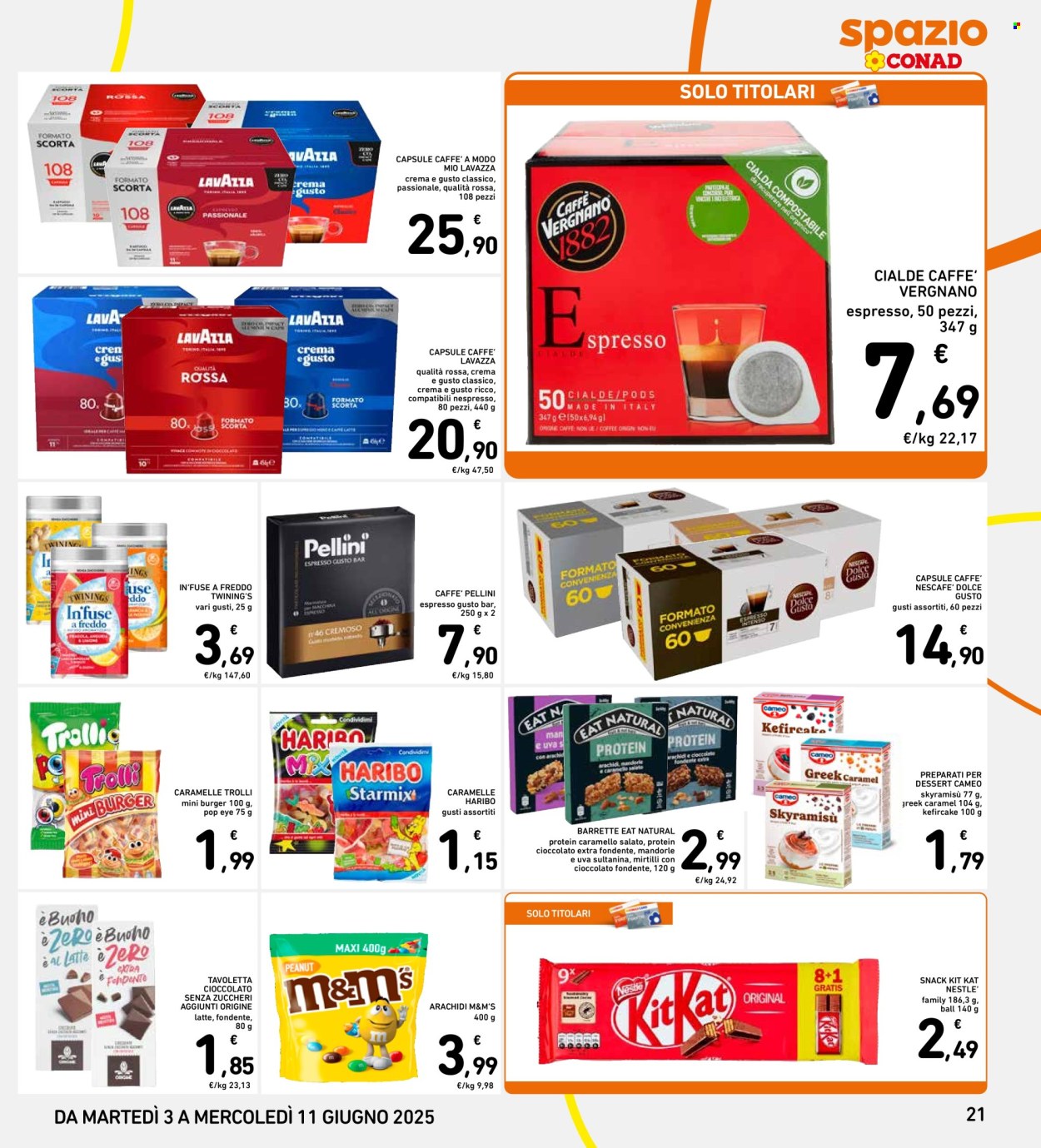 Volantino Spazio Conad - 3/6/2025 - 11/6/2025. Pagina 21