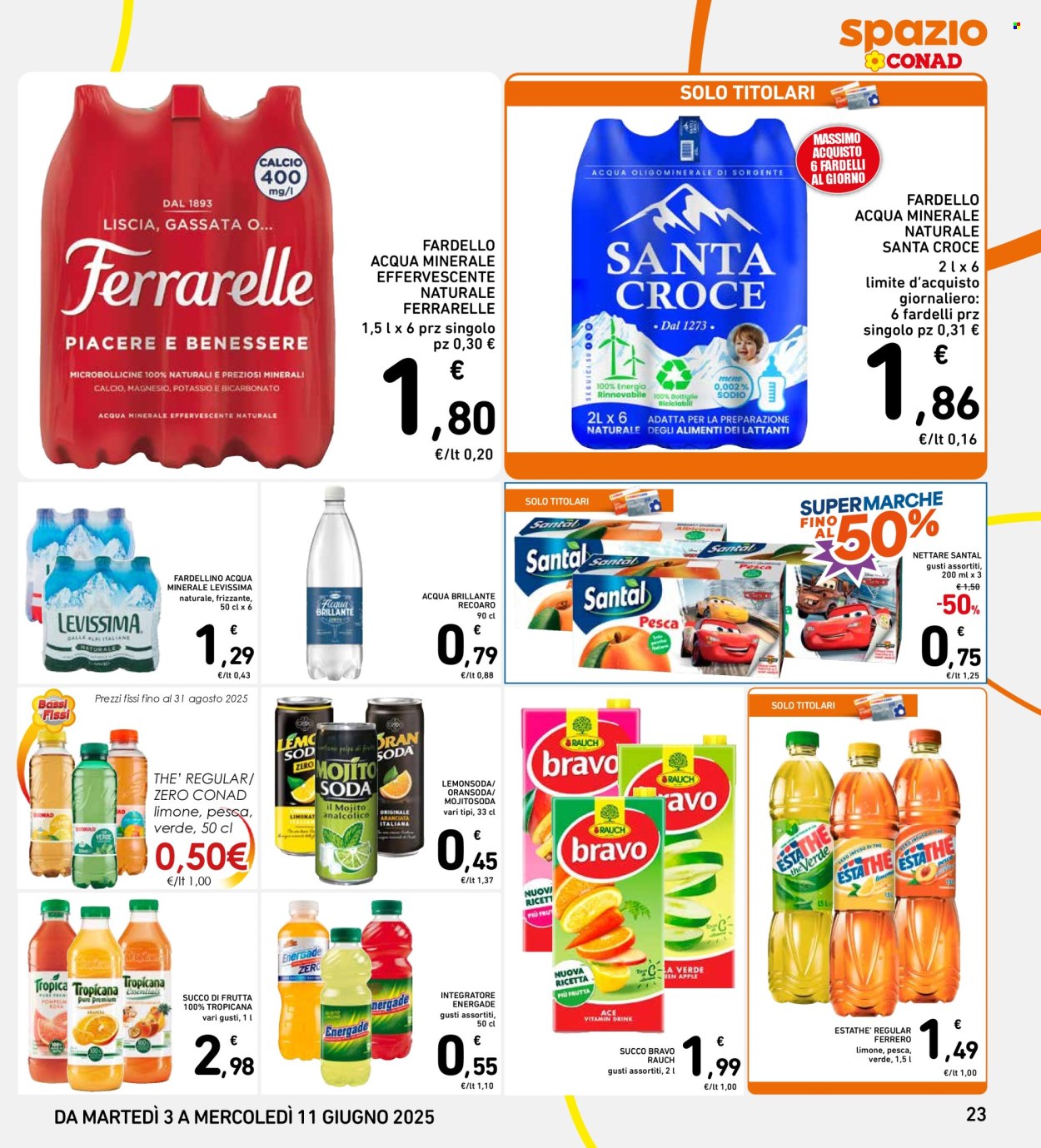 Volantino Spazio Conad - 3/6/2025 - 11/6/2025. Pagina 23
