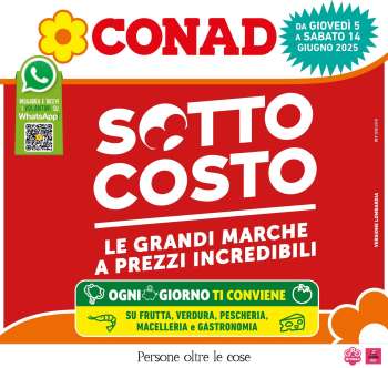 Volantino Conad - 5/6/2025 - 17/6/2025.