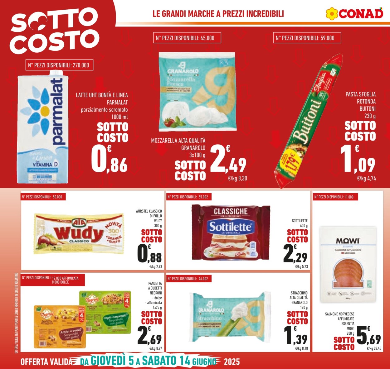 Volantino Conad - 5/6/2025 - 17/6/2025. Pagina 2