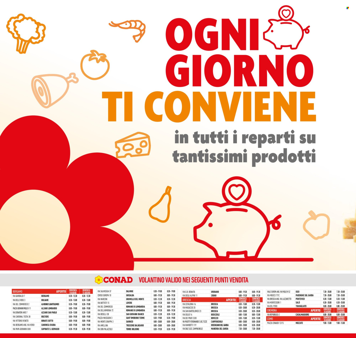 Volantino Conad - 5/6/2025 - 17/6/2025. Pagina 8