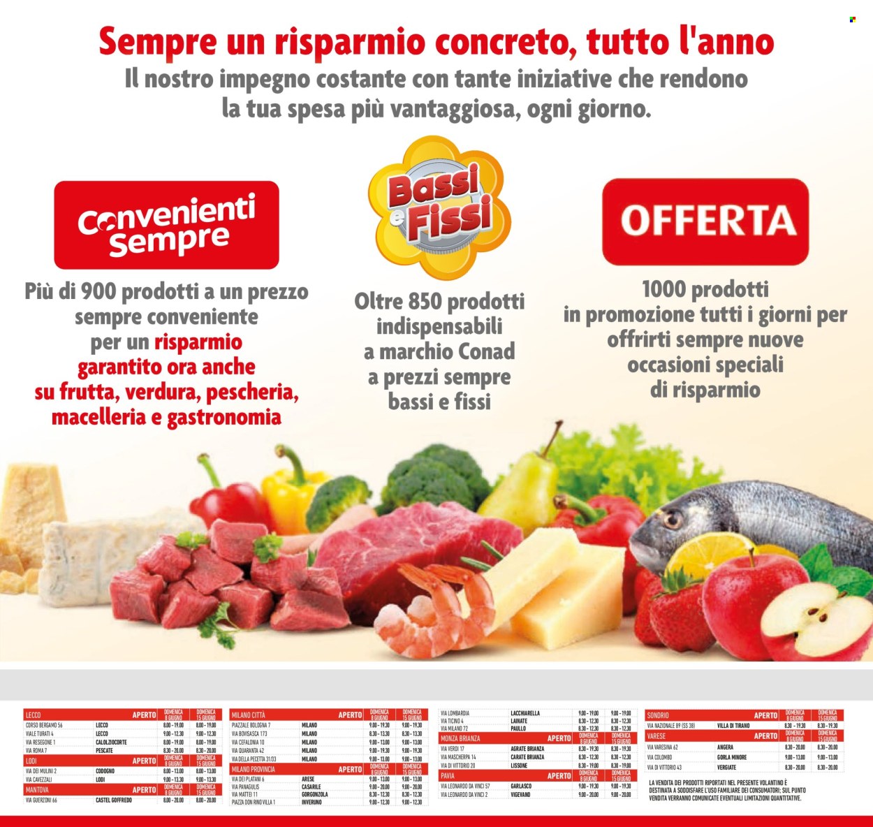 Volantino Conad - 5/6/2025 - 17/6/2025. Pagina 9