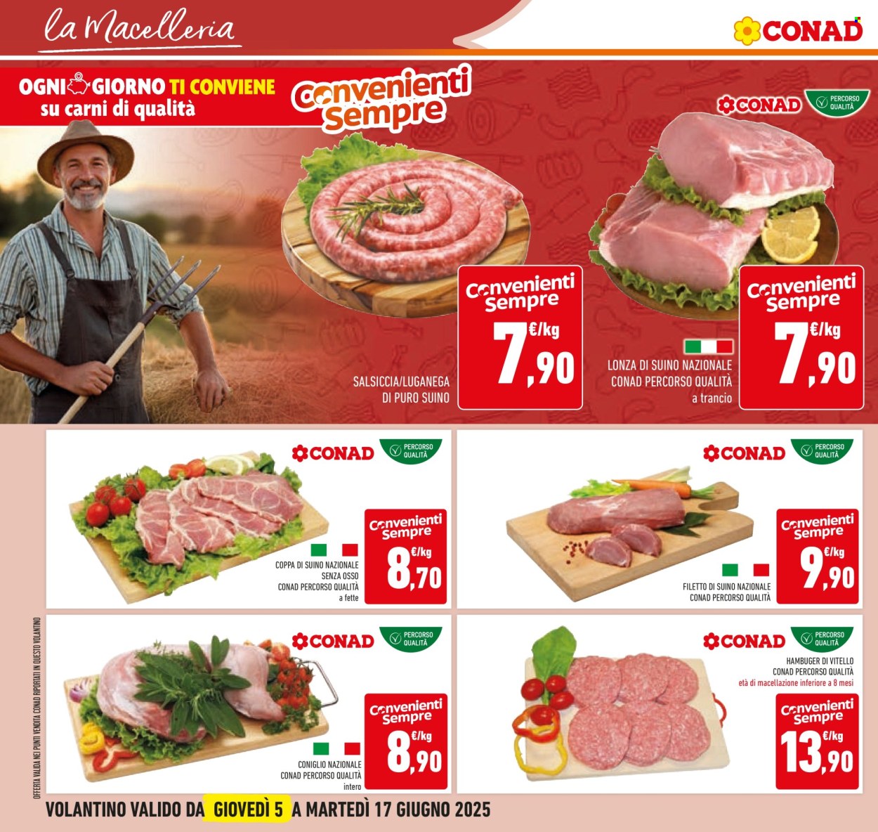 Volantino Conad - 5/6/2025 - 17/6/2025. Pagina 14