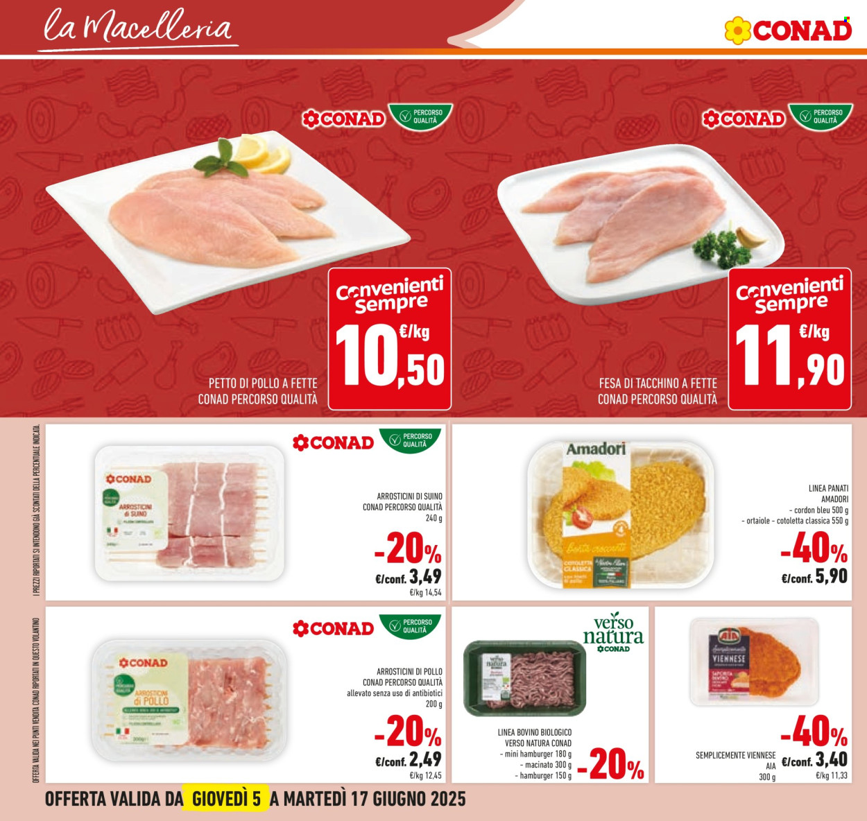 Volantino Conad - 5/6/2025 - 17/6/2025. Pagina 16