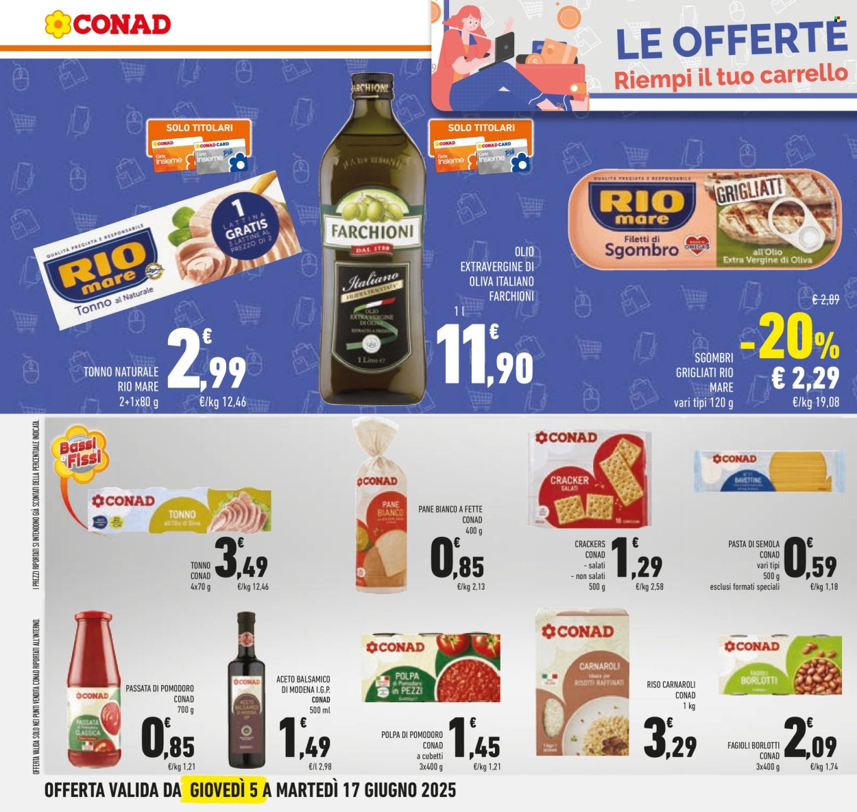 Volantino Conad - 5/6/2025 - 17/6/2025. Pagina 28