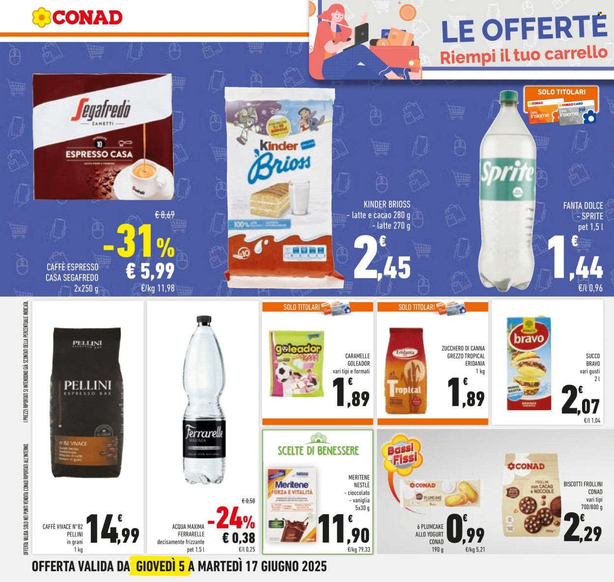 Volantino Conad - 5/6/2025 - 17/6/2025. Pagina 30