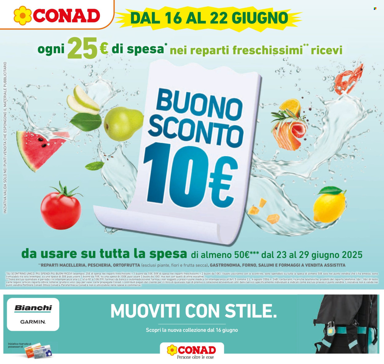 Volantino Conad - 5/6/2025 - 17/6/2025. Pagina 40