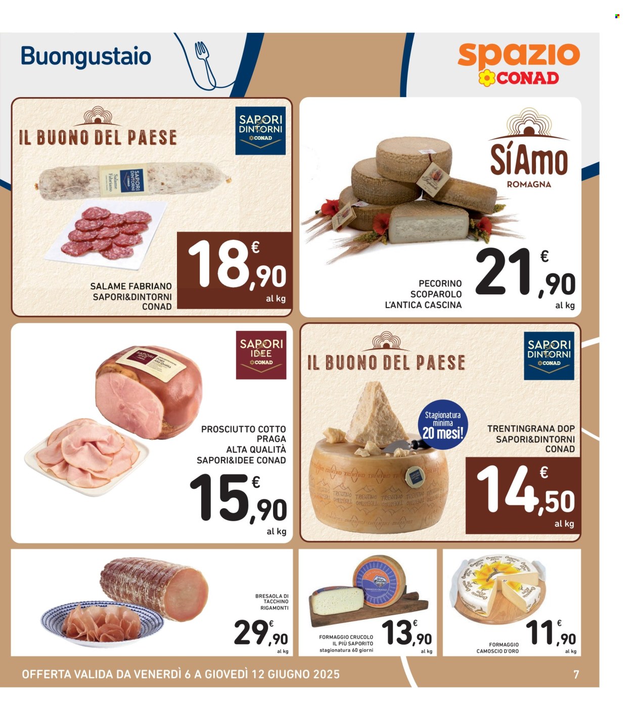 Volantino Spazio Conad - 6/6/2025 - 12/6/2025. Pagina 7