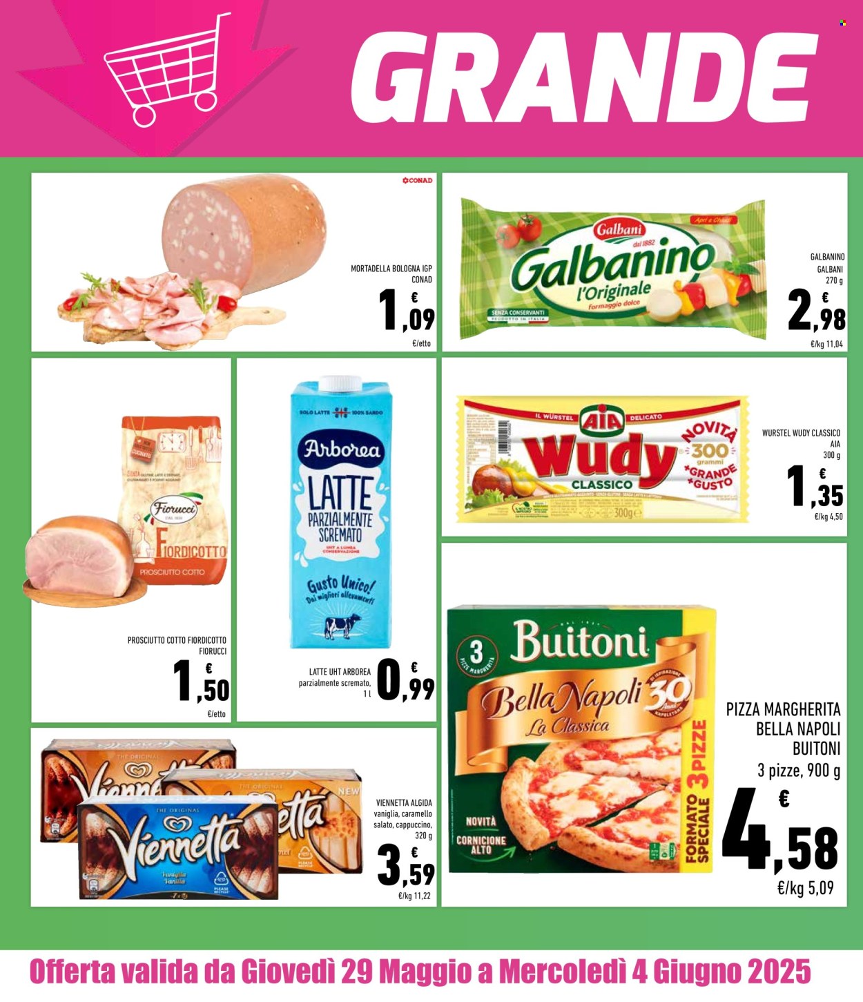 Volantino Conad - 29/5/2025 - 4/6/2025. Pagina 2