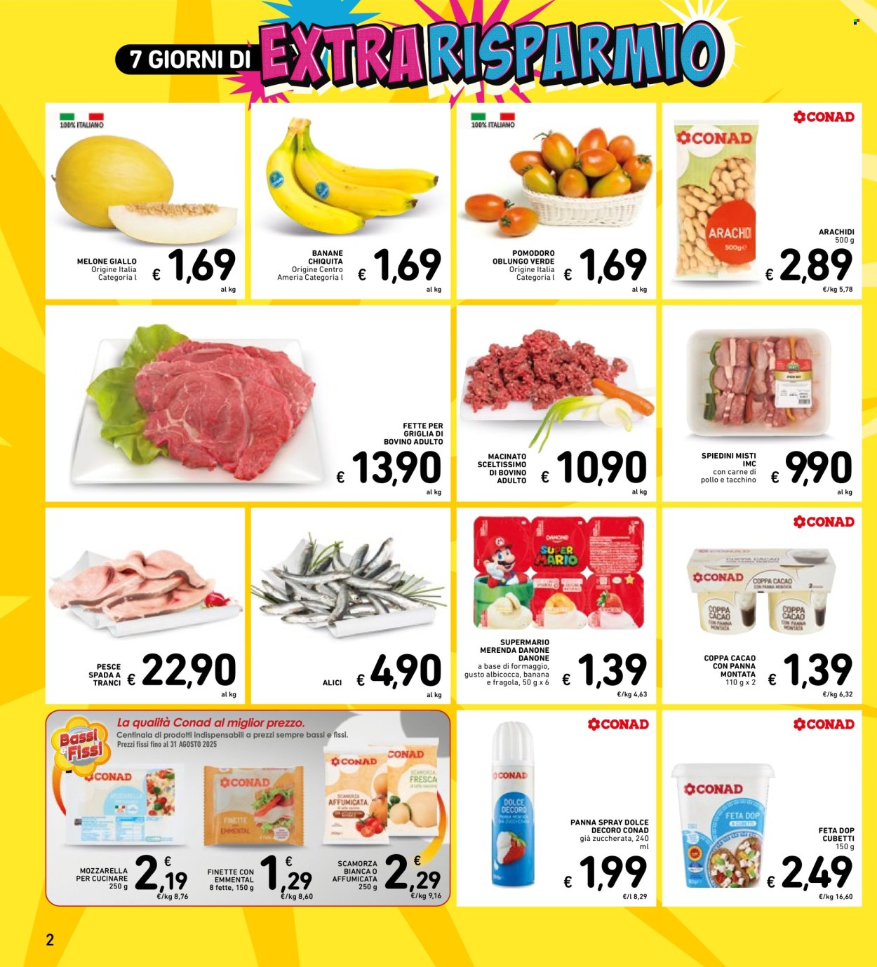 Volantino Spazio Conad - 10/6/2025 - 16/6/2025. Pagina 2