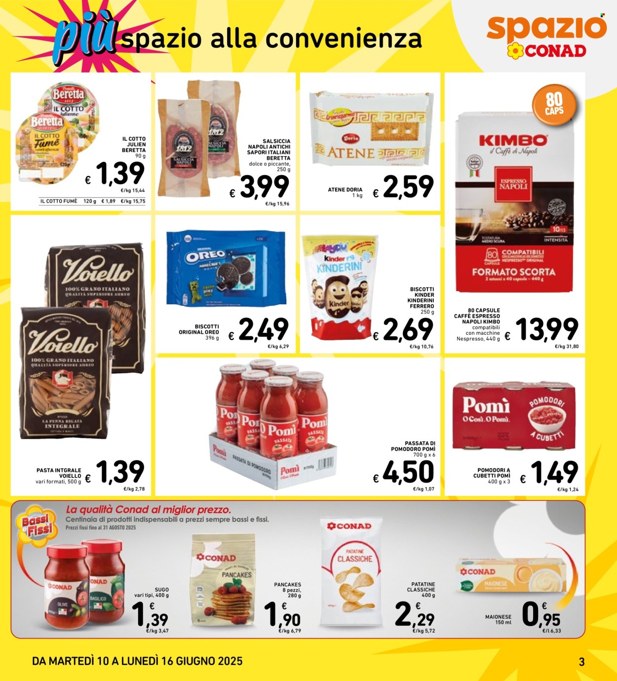 Volantino Spazio Conad - 10/6/2025 - 16/6/2025. Pagina 3