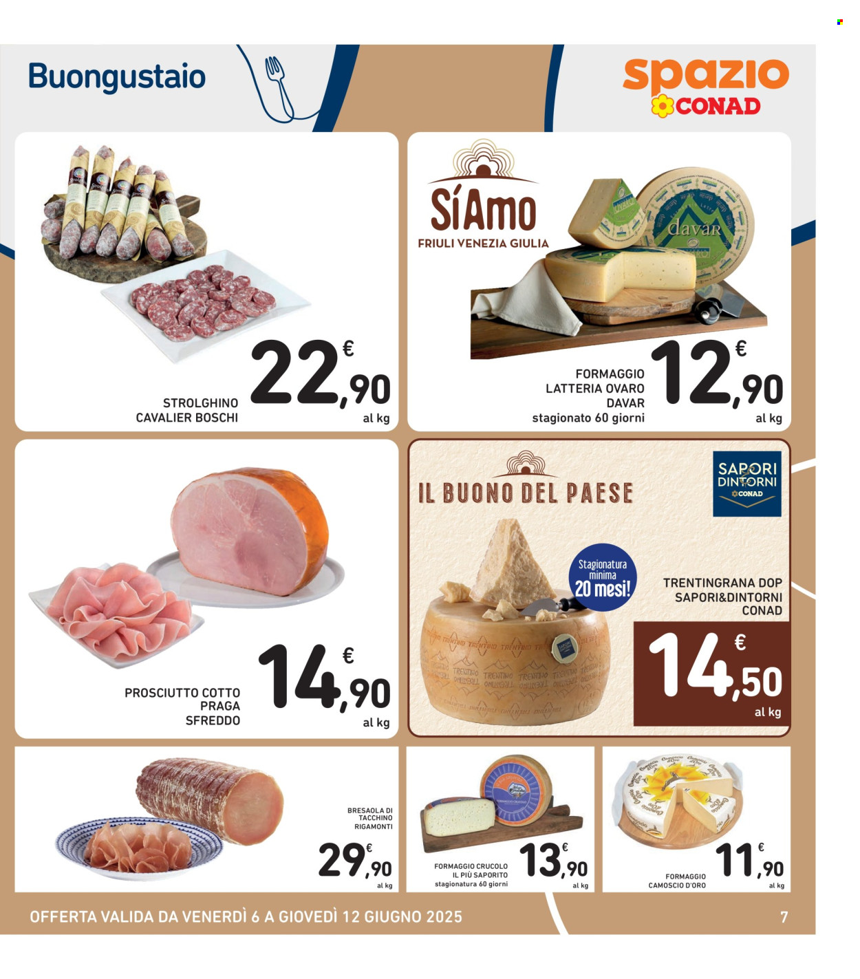 Volantino Spazio Conad - 6/6/2025 - 12/6/2025. Pagina 7