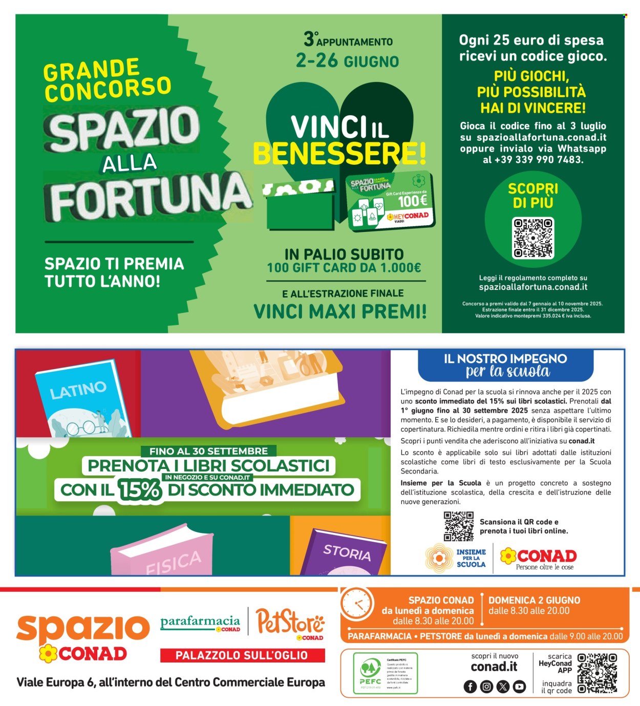 Volantino Spazio Conad - 30/5/2025 - 12/6/2025. Pagina 44