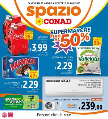 Volantino Spazio Conad - 30/5/2025 - 12/6/2025.