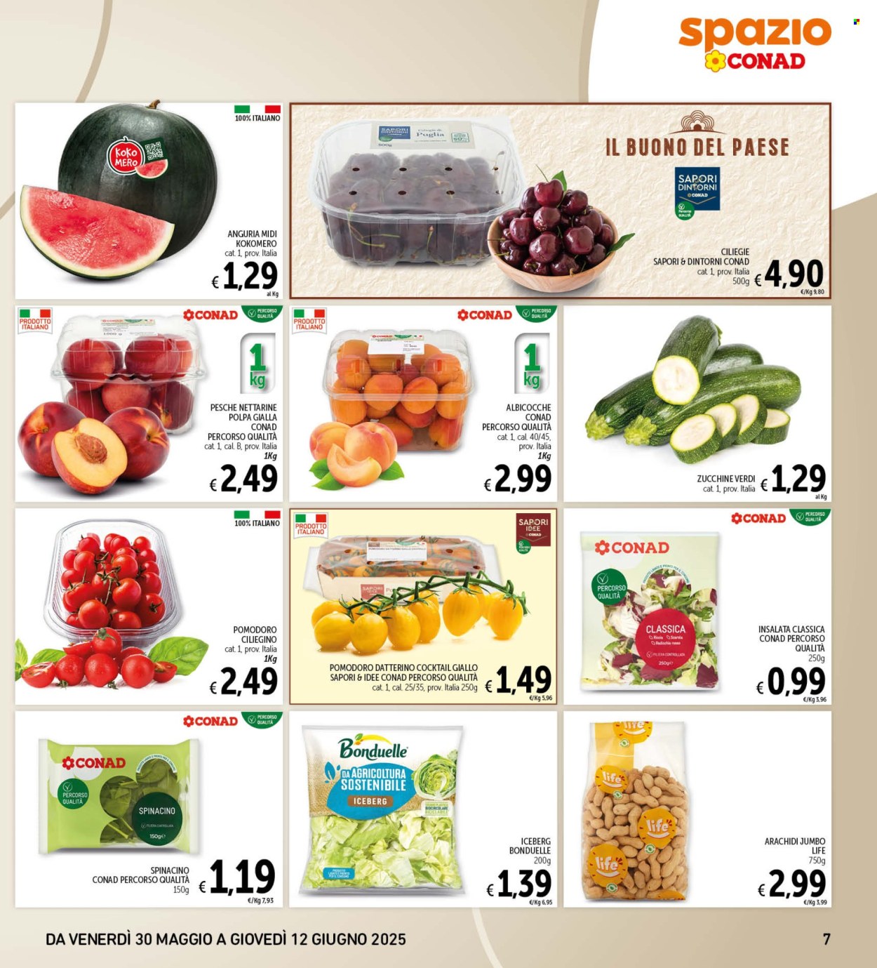 Volantino Spazio Conad - 30/5/2025 - 12/6/2025. Pagina 7