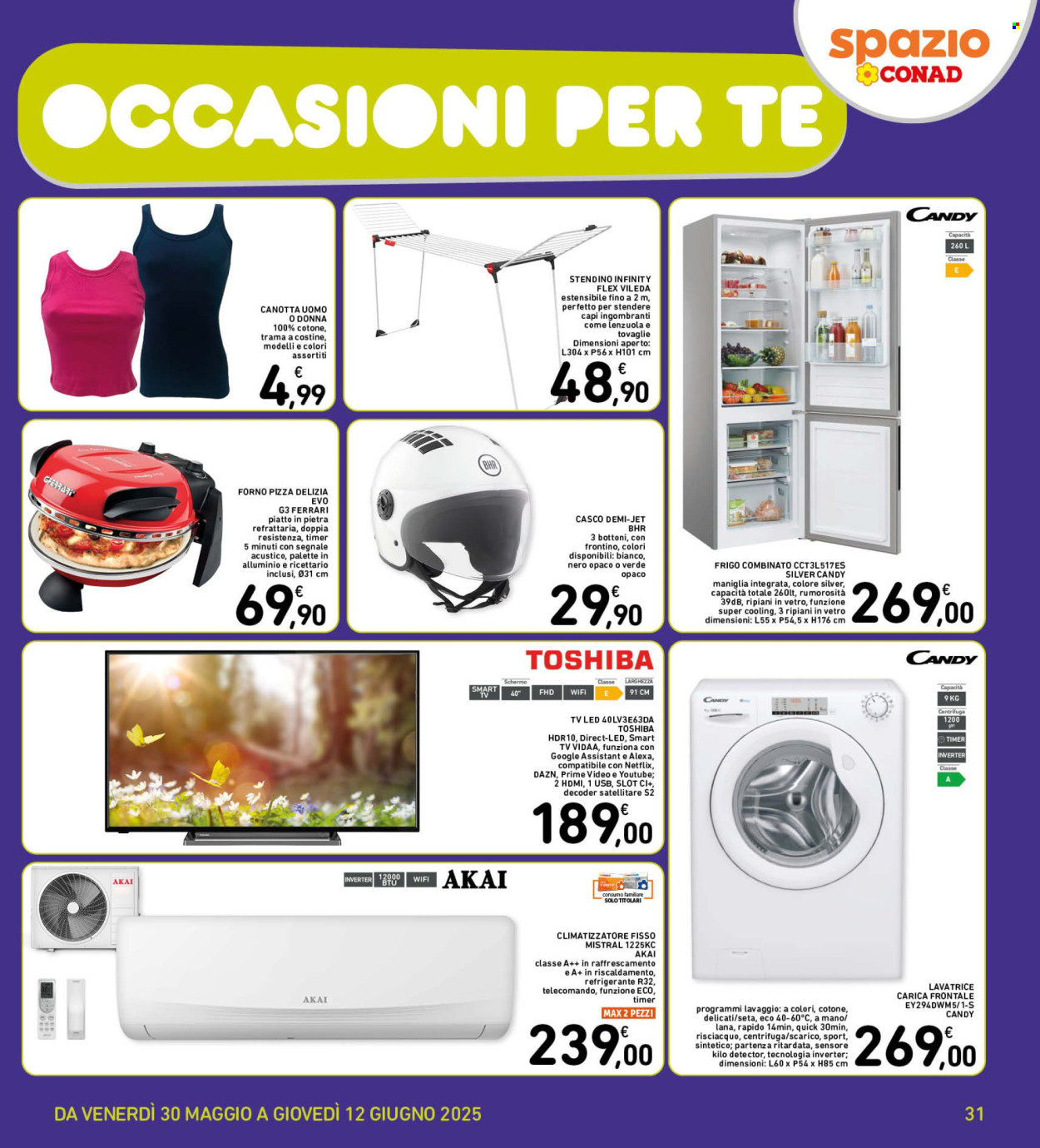 Volantino Spazio Conad - 30/5/2025 - 12/6/2025. Pagina 31