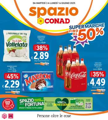 Volantino Spazio Conad - 3/6/2025 - 16/6/2025.