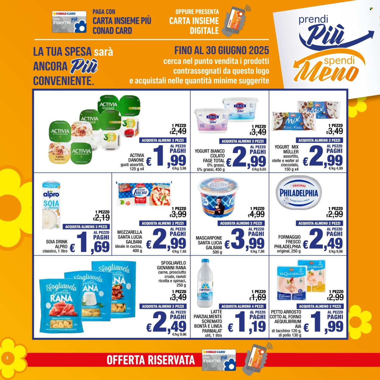 Volantino Spesa Facile Conad - 1/6/2025 - 30/6/2025. Pagina 4