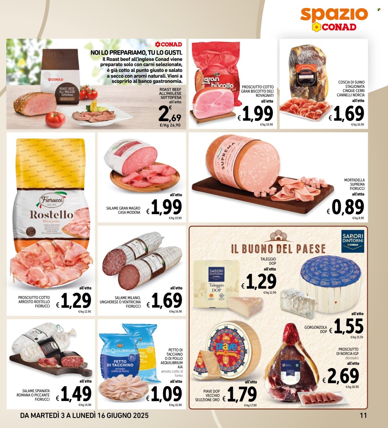 Volantino Spazio Conad - 3/6/2025 - 16/6/2025. Pagina 11