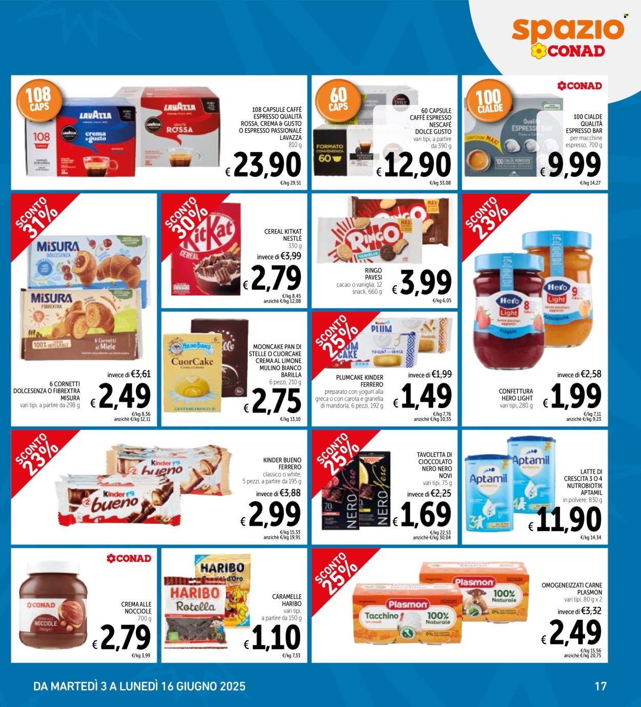 Volantino Spazio Conad - 3/6/2025 - 16/6/2025. Pagina 17