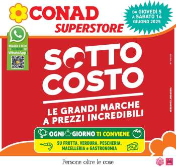 Volantino Conad Superstore - 5/6/2025 - 17/6/2025.