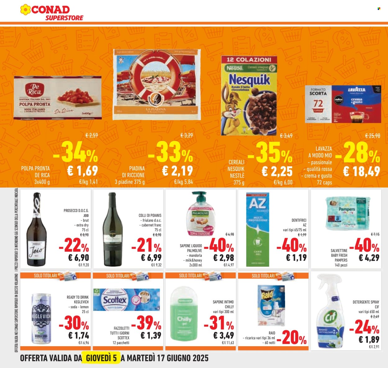 Volantino Conad Superstore - 5/6/2025 - 17/6/2025. Pagina 30
