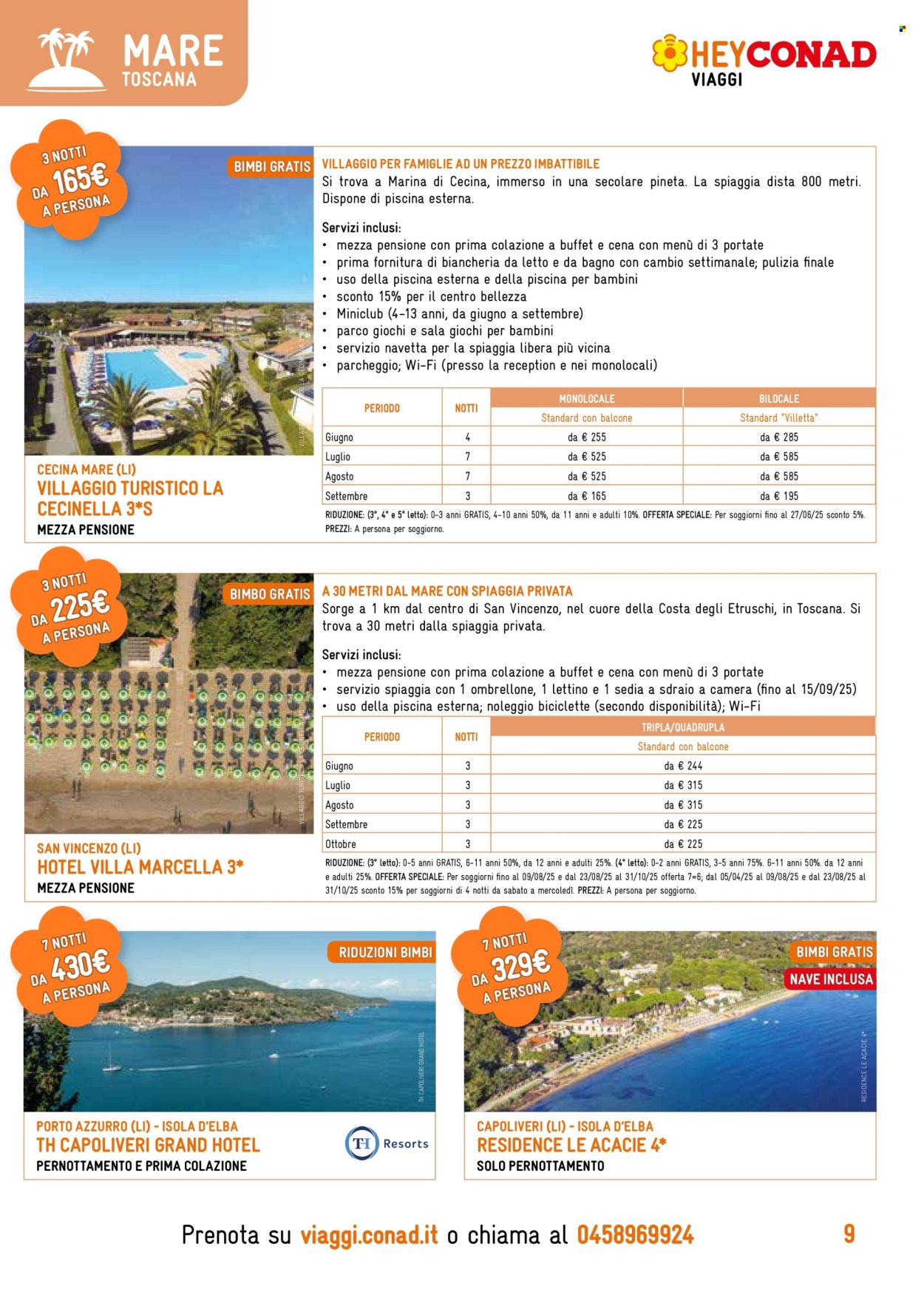 Volantino Conad - 28/5/2025 - 31/7/2025. Pagina 9