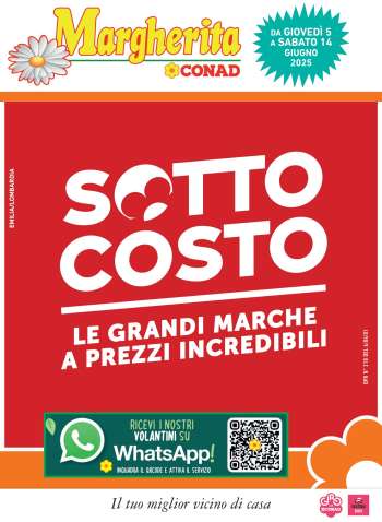 Volantino Margherita Conad - 5/6/2025 - 17/6/2025.